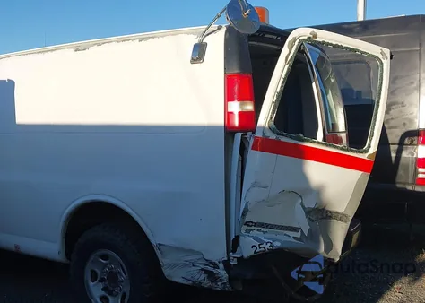 2009 Chevrolet Express 2500 Work Van из США, поврежденный, VIN 1GCGG25C191176491